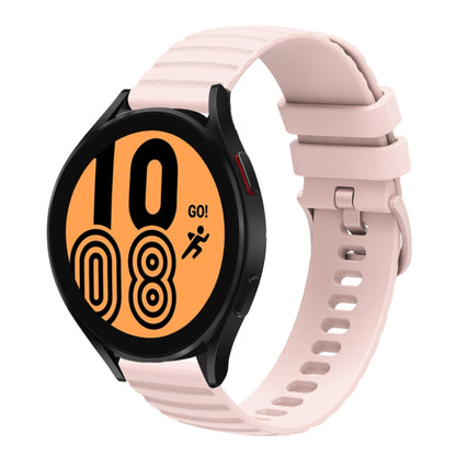 22mm Wavy Dot Pattern Solid Color Silicone Watch Band