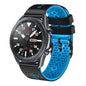 22mm Perforated Two-Color Silicone Watch Band