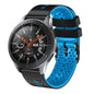 22mm Perforated Two-Color Silicone Watch Band