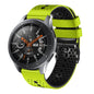 22mm Perforated Two-Color Silicone Watch Band