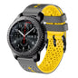 22mm Perforated Two-Color Silicone Watch Band