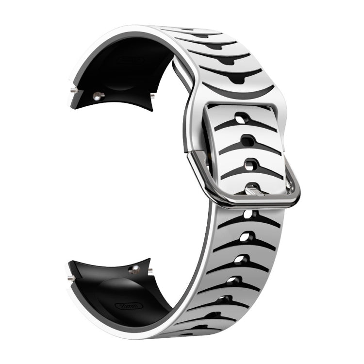 Curved Texture Silicone Watch Band