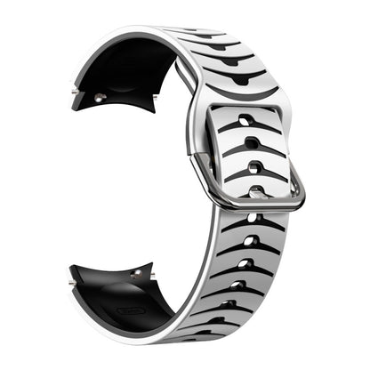 Curved Texture Silicone Watch Band