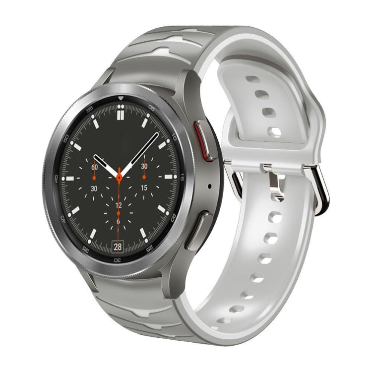 Curved Texture Silicone Watch Band