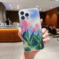 Gold Foil Oil Painting Epoxy TPU Phone Case