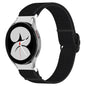 Nylon Stretch Black Buckle Watch Band