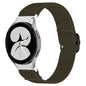 Nylon Stretch Black Buckle Watch Band