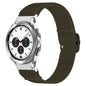Nylon Stretch Black Buckle Watch Band