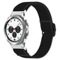 Nylon Stretch Black Buckle Watch Band