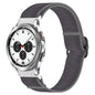 Nylon Stretch Black Buckle Watch Band