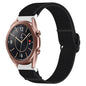 Nylon Stretch Black Buckle Watch Band
