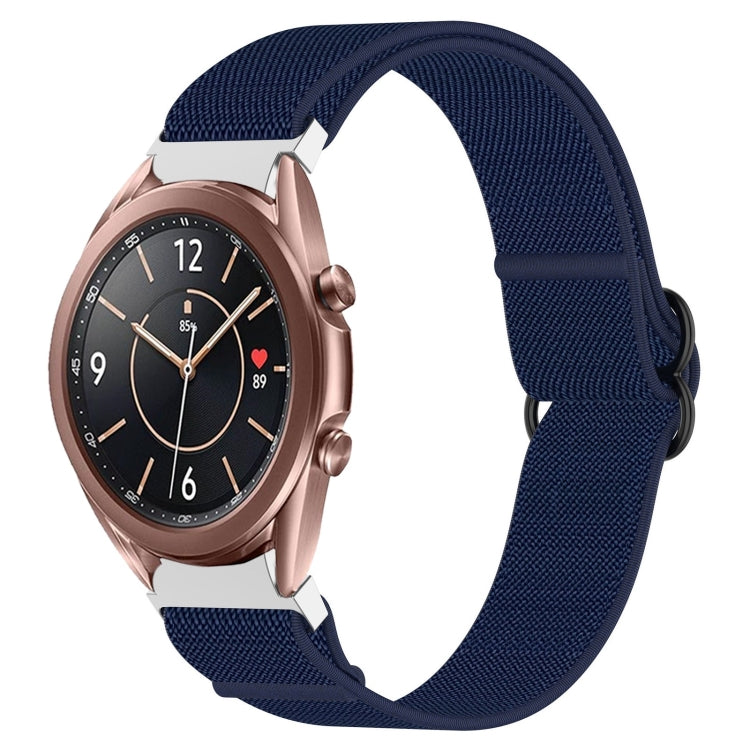 Nylon Stretch Black Buckle Watch Band