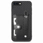 Wristband Kickstand Card Wallet Back Cover Phone Case with Tool Knife