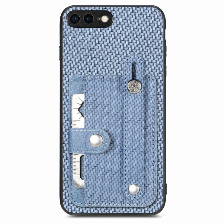 Wristband Kickstand Card Wallet Back Cover Phone Case with Tool Knife