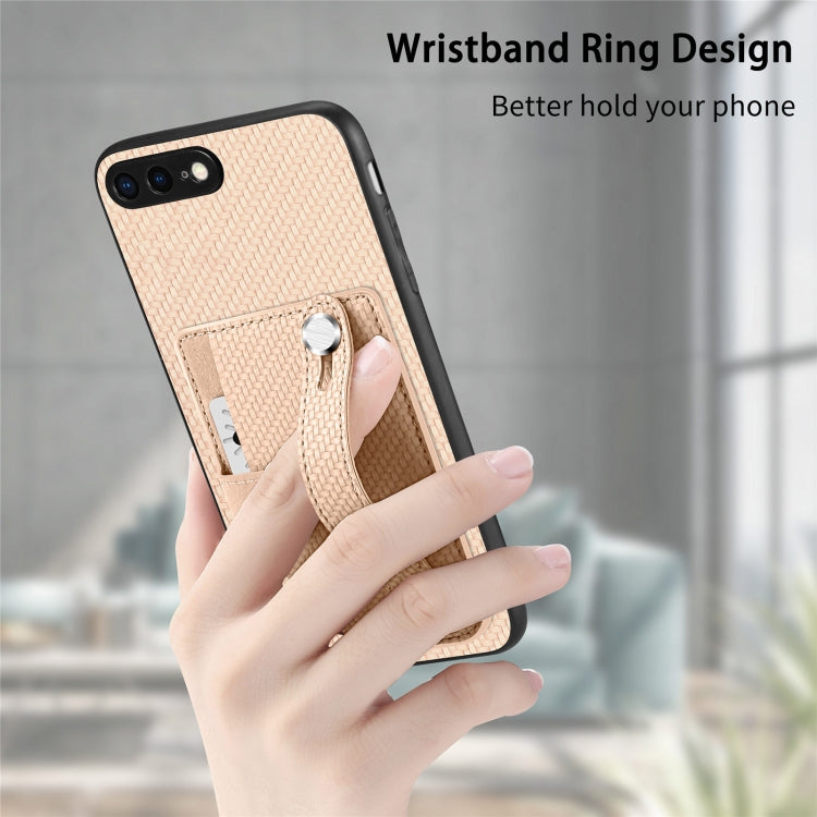 Wristband Kickstand Card Wallet Back Cover Phone Case with Tool Knife