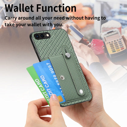 Wristband Kickstand Card Wallet Back Cover Phone Case with Tool Knife