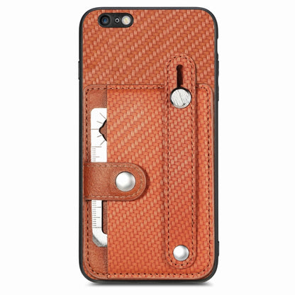 Wristband Kickstand Card Wallet Back Cover Phone Case with Tool Knife