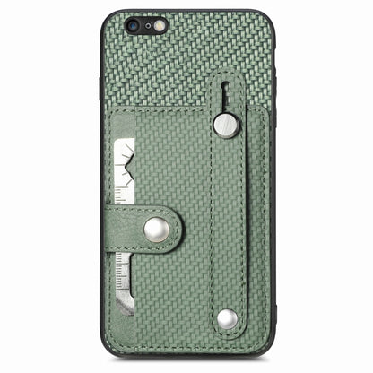 Wristband Kickstand Card Wallet Back Cover Phone Case with Tool Knife