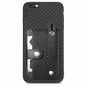Wristband Kickstand Card Wallet Back Cover Phone Case with Tool Knife