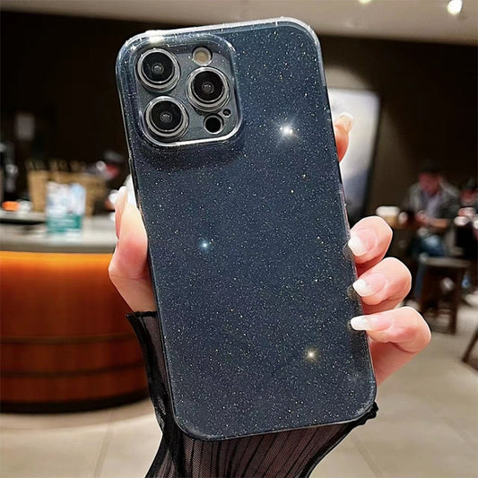 Jelly Glitter Solid Color TPU Phone Case