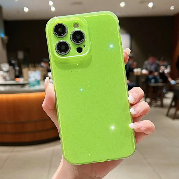 Jelly Glitter Solid Color TPU Phone Case
