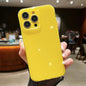 Jelly Glitter Solid Color TPU Phone Case