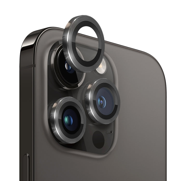 NORTHJO Camera Lens Protector Tempered Glass CD Vein Metal Ring Film