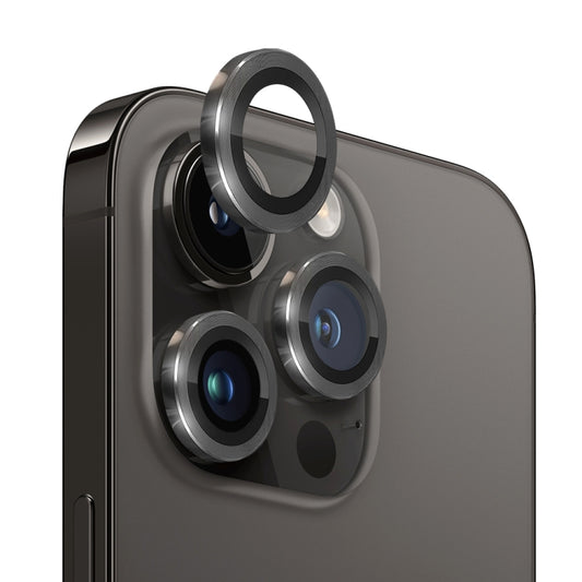 NORTHJO Camera Lens Protector Tempered Glass CD Vein Metal Ring Film