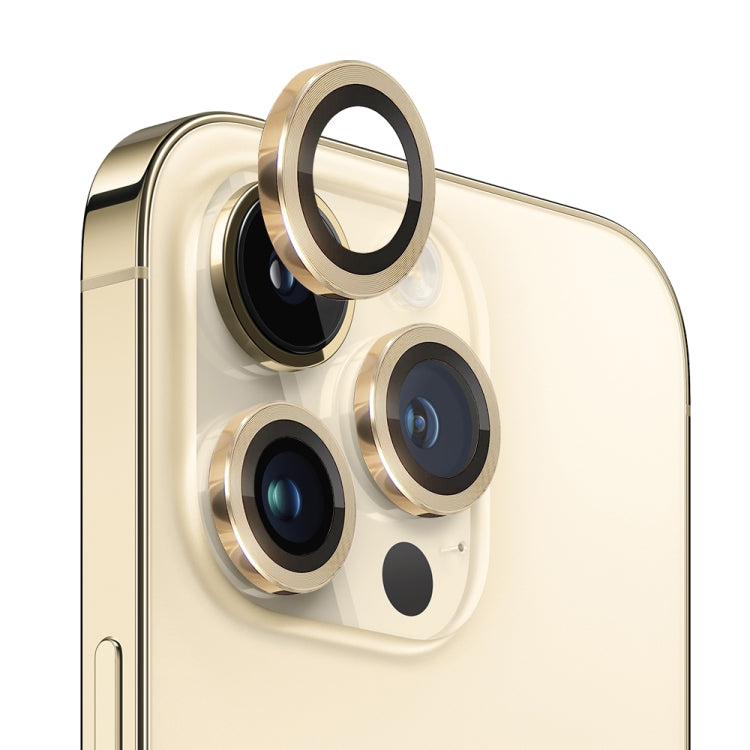 NORTHJO Camera Lens Protector Tempered Glass CD Vein Metal Ring Film