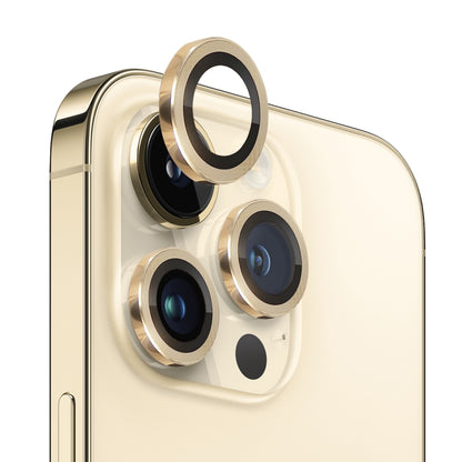 NORTHJO Camera Lens Protector Tempered Glass CD Vein Metal Ring Film