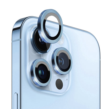 NORTHJO Camera Lens Protector Tempered Glass CD Vein Metal Ring Film