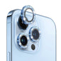 NORTHJO Camera Lens Protector Tempered Glass Bling Glitter Metal Ring Film