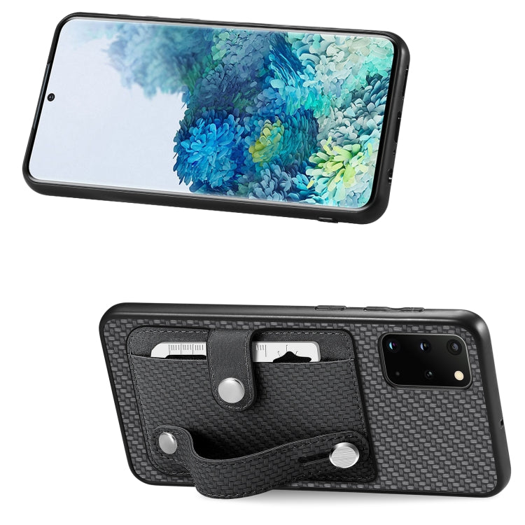 Wristband Kickstand Wallet Back Phone Case with Tool Knife, For Samsung Galaxy S20+, For Samsung Galaxy A50