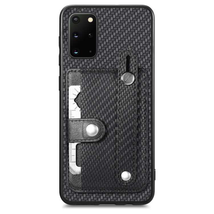 Wristband Kickstand Wallet Back Phone Case with Tool Knife, For Samsung Galaxy S20+, For Samsung Galaxy A50