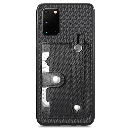 Wristband Kickstand Wallet Back Phone Case with Tool Knife, For Samsung Galaxy S20+, For Samsung Galaxy A50