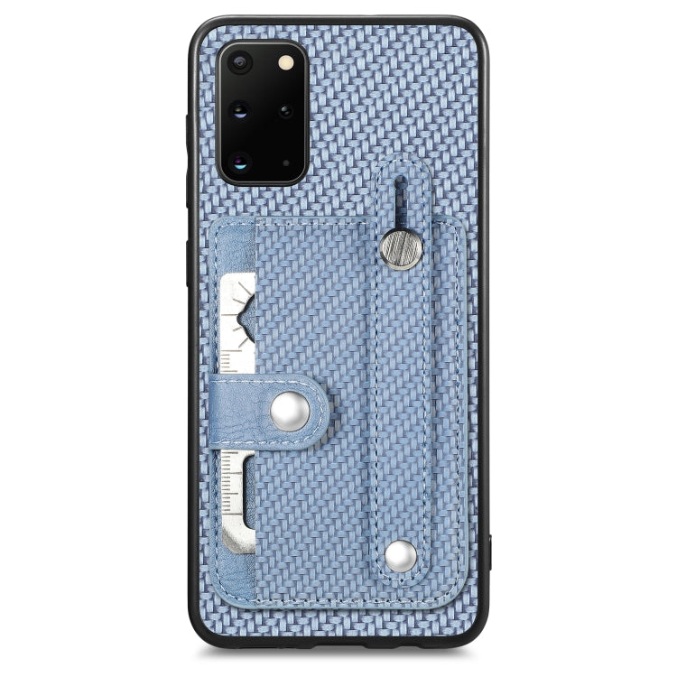 Wristband Kickstand Wallet Back Phone Case with Tool Knife, For Samsung Galaxy S20+, For Samsung Galaxy A50
