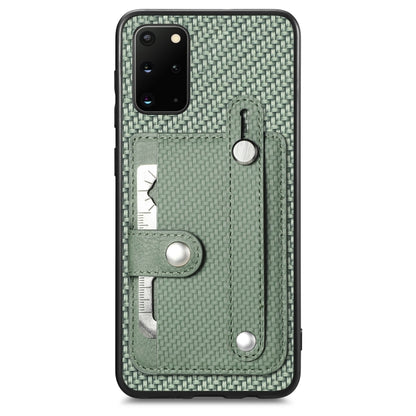 Wristband Kickstand Wallet Back Phone Case with Tool Knife, For Samsung Galaxy S20+, For Samsung Galaxy A50