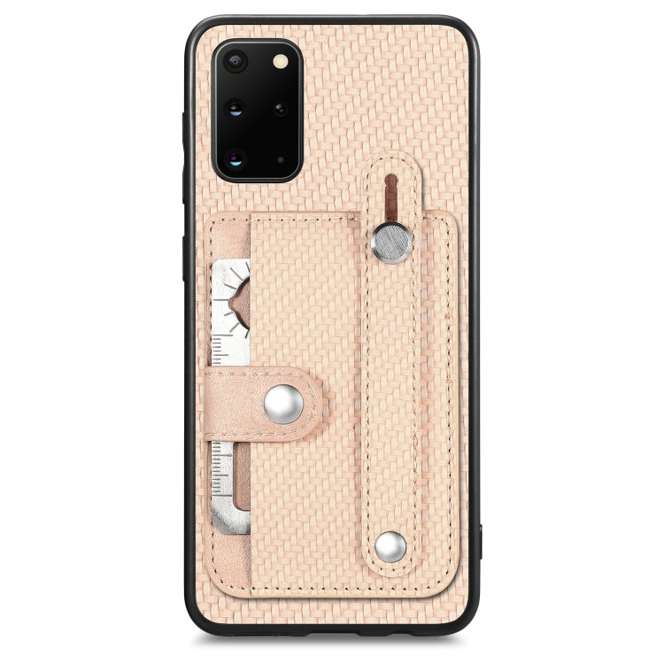Wristband Kickstand Wallet Back Phone Case with Tool Knife, For Samsung Galaxy S20+, For Samsung Galaxy A50