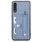 Wristband Kickstand Wallet Back Phone Case with Tool Knife, For Samsung Galaxy S20+, For Samsung Galaxy A50