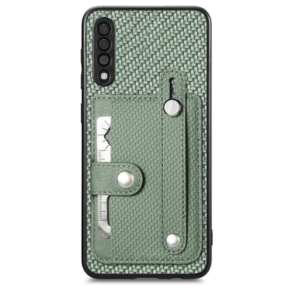 Wristband Kickstand Wallet Back Phone Case with Tool Knife, For Samsung Galaxy S20+, For Samsung Galaxy A50
