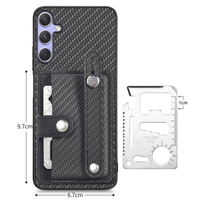 Wristband Kickstand Wallet Back Phone Case with Tool Knife, For Samsung Galaxy S25+ 5G, For Samsung Galaxy S25 Ultra 5G, For Samsung Galaxy S24 Ultra 5G, For Samsung Galaxy S24+ 5G