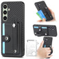 Wristband Kickstand Wallet Back Phone Case with Tool Knife, For Samsung Galaxy S25 Edge 5G, For Samsung Galaxy A56 5G, For Samsung Galaxy A36, For Samsung Galaxy S25 5G