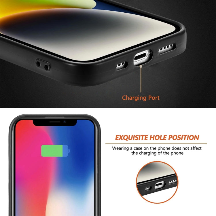 Carbon Fiber Texture Leather Back Phone Case
