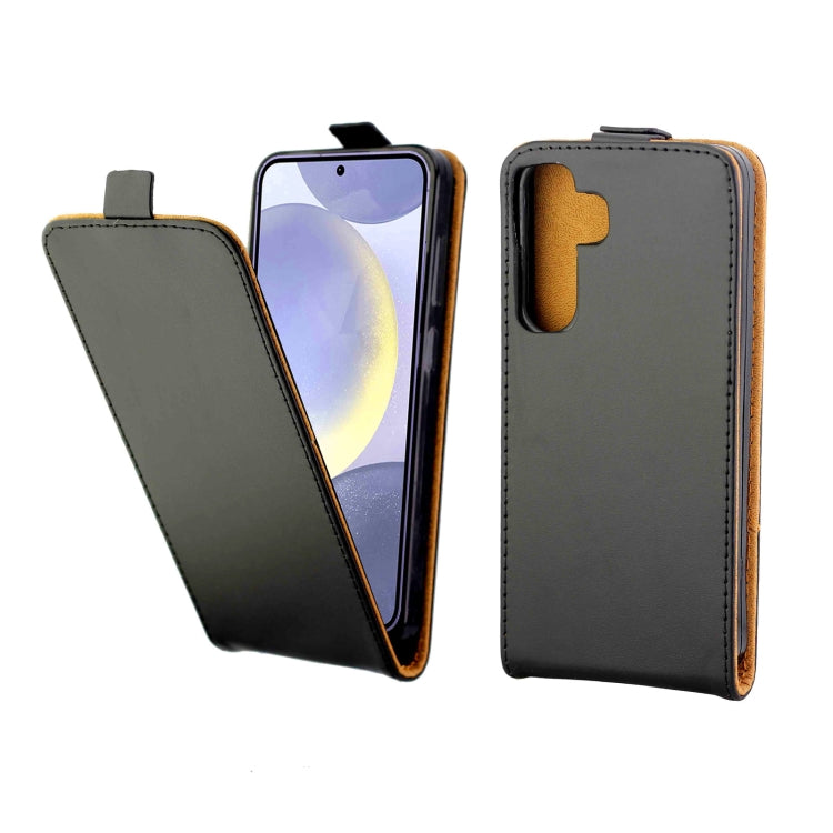 Vertical Flip Leather Case with Card Slot, For Samsung Galaxy A36 / A56 5G, For Samsung Galaxy A26 5G, For Samsung Galaxy S25 5G, For Samsung Galaxy S25+ 5G, For Samsung Galaxy S25 Ultra 5G, For Samsung Galaxy A16 5G, For Samsung Galaxy A06 4G���������...