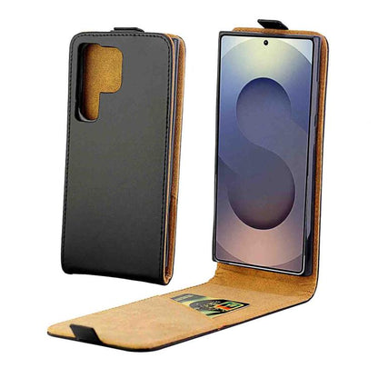 Vertical Flip Leather Case with Card Slot, For Samsung Galaxy A36 / A56 5G, For Samsung Galaxy A26 5G, For Samsung Galaxy S25 5G, For Samsung Galaxy S25+ 5G, For Samsung Galaxy S25 Ultra 5G, For Samsung Galaxy A16 5G, For Samsung Galaxy A06 4G���������...