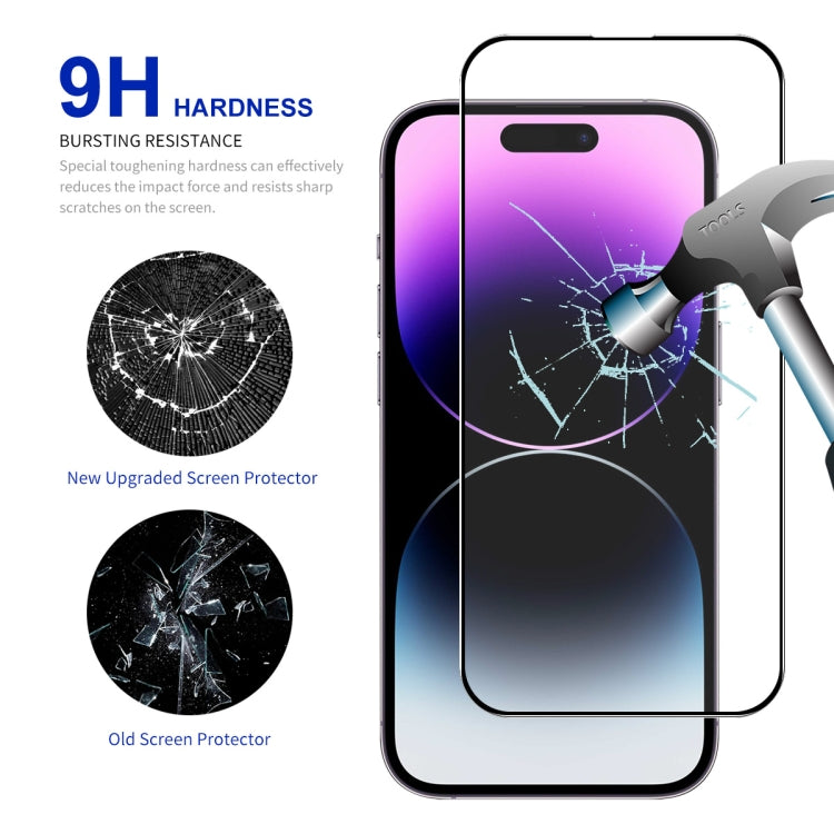 5pcs ENKAY Full Glue High Aluminum-silicon Tempered Glass Film