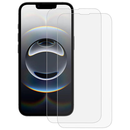 2pcs NKAY 0.26mm 9H 2.5D High Aluminum-silicon Tempered Glass Film