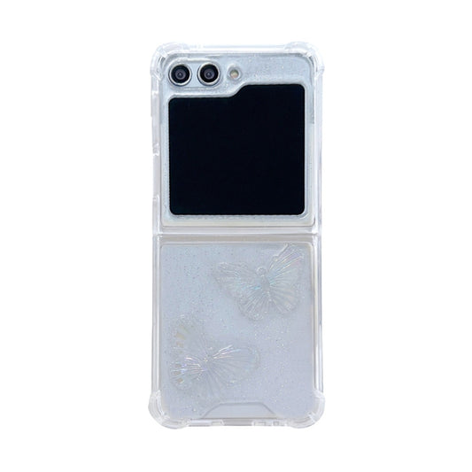 Clear Crystal Butterflies TPU Phone Case