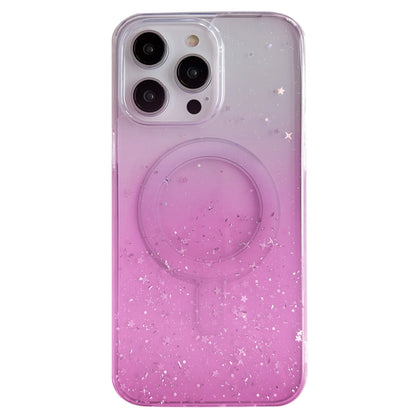 Glitter MagSafe Hybrid Clear TPU Phone Case