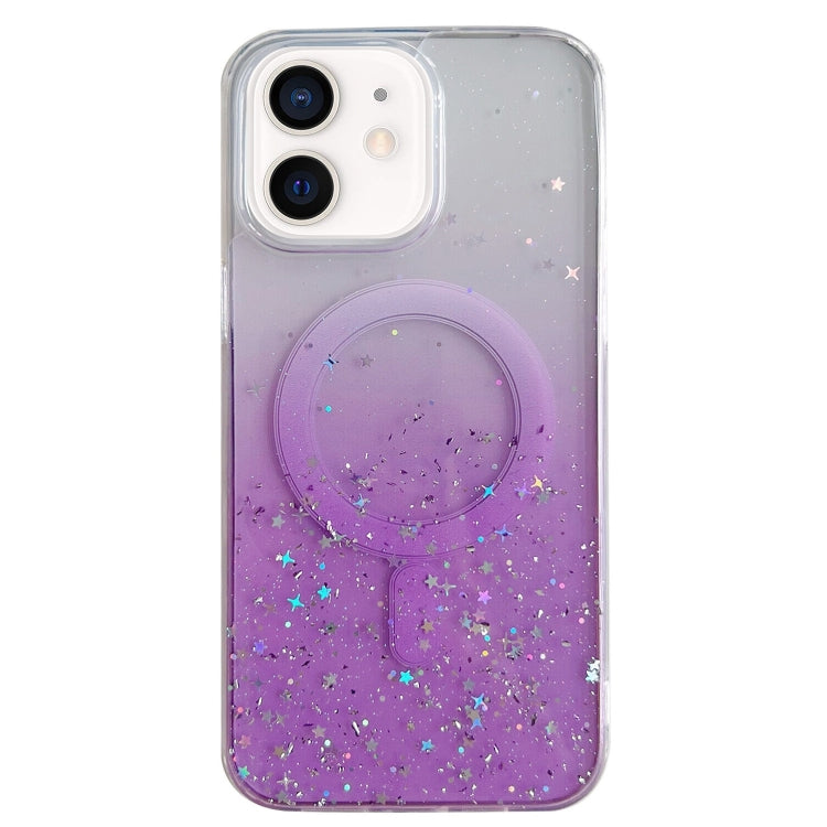 Glitter MagSafe Hybrid Clear TPU Phone Case